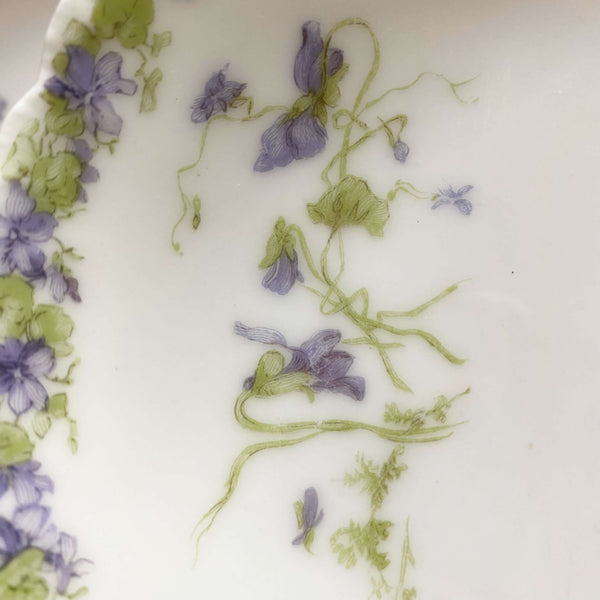 A&C13239 薔薇や春の花のコンポート Limoges GD&C フランス製 antique-haviland-limoges-