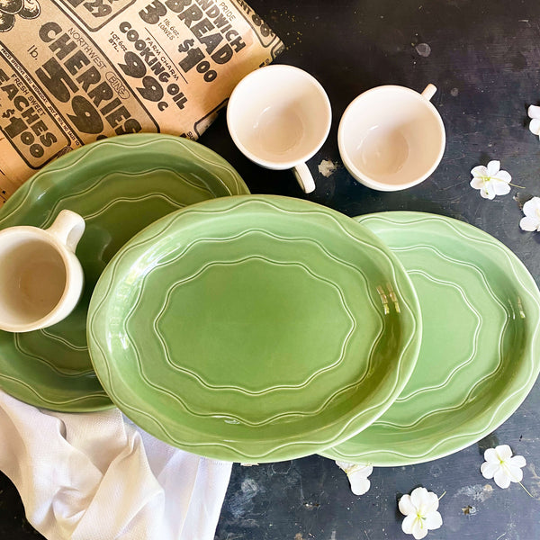 Plat de service 35 cm - Wedgwood Kutani Crane - Regina Servies Plat de service 35 cm - Wedgwood Kutani Crane - Regina Servies
