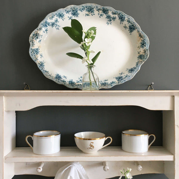 1892〜1925年】JHW&SONS HANLEY ウィローデザート皿