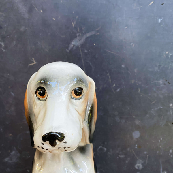 HOUND DOG/HOUND DOG 35th ANNIVERSARY「OU… Vintage Metal Hound Dog Figurine Circa 1920's. For Sale at
