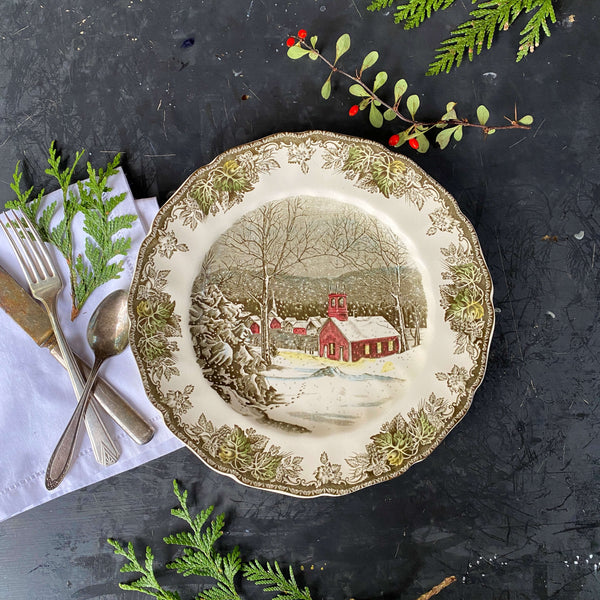 Johnson brothers clearance christmas plates