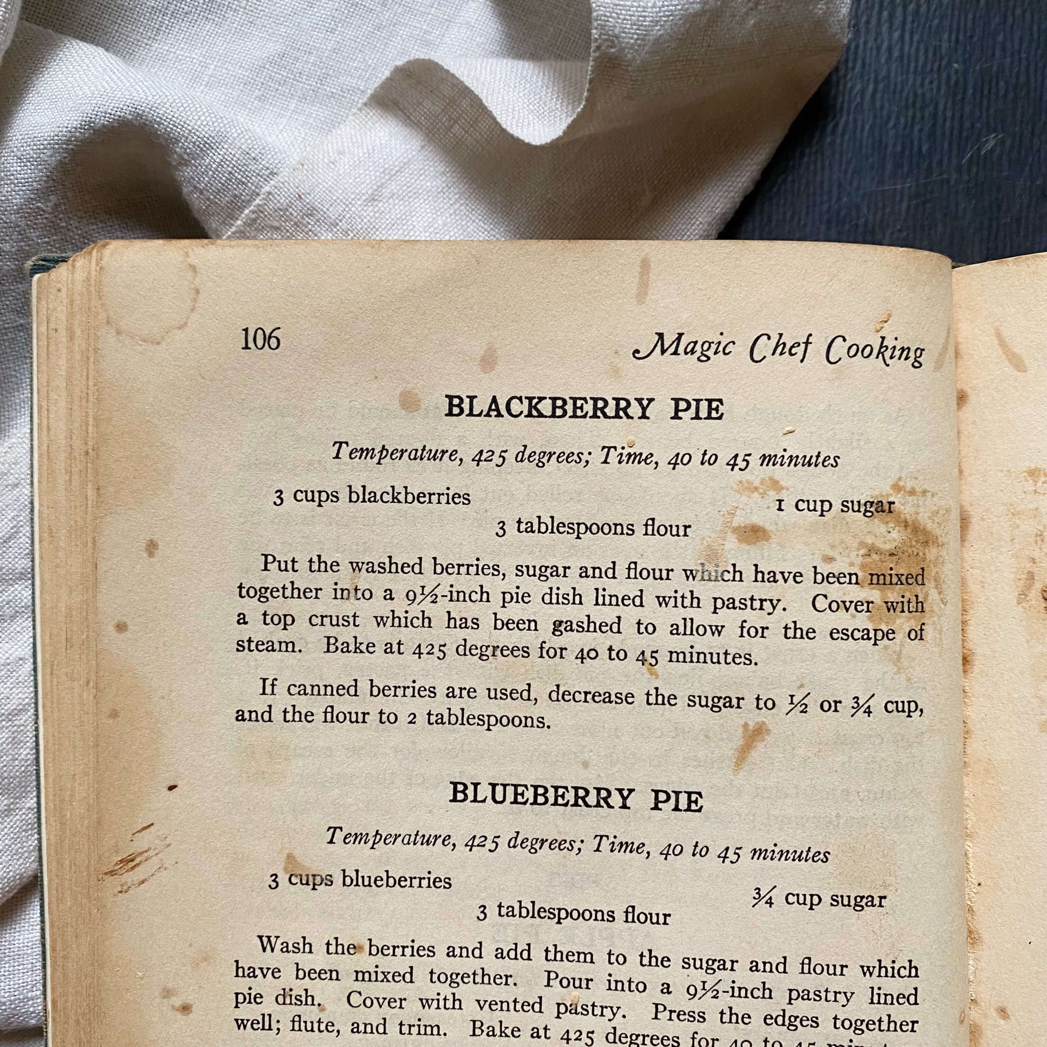 Vintage 1930s Magic Chef Cooking Coobook by American Stove Company - 1938 Edition