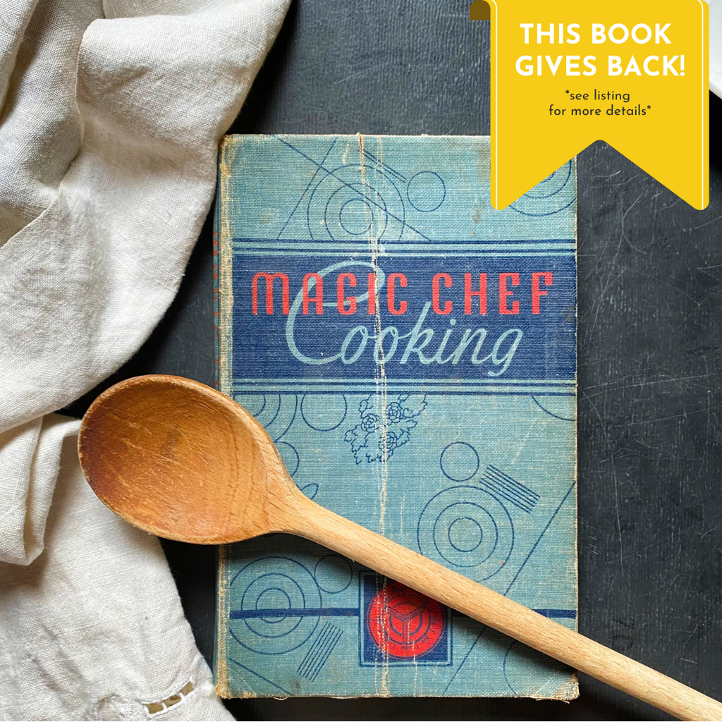 Vintage 1930s Magic Chef Cooking Coobook by American Stove Company - 1938 Edition