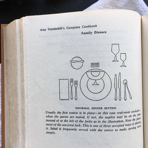 Amy Vanderbilt's Complete Cookbook- 1961 Edition with Illlustrations by Andy Warhol