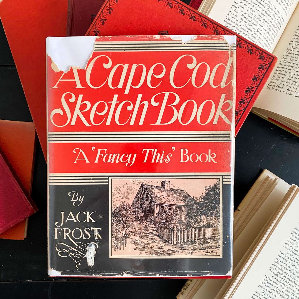 A Cape Cod Sketch Book by Jack Frost - 1939 First Edition
