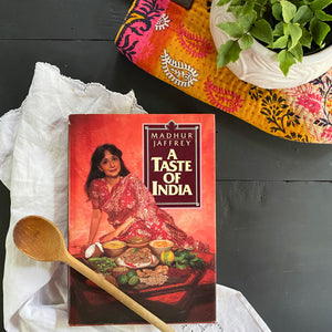 A Taste of India by Madhur Jaffrey - Signed First American Edition