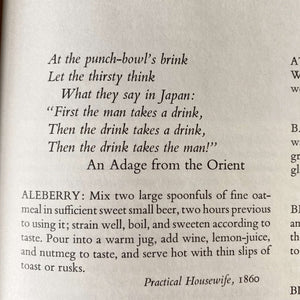 Early American Beverages by John Hull Brown - 1966 Edition