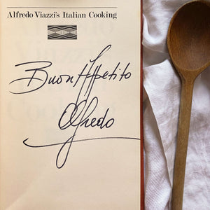 Alfredo Viazzi's Italian Cooking - 1979 Signed First Edition