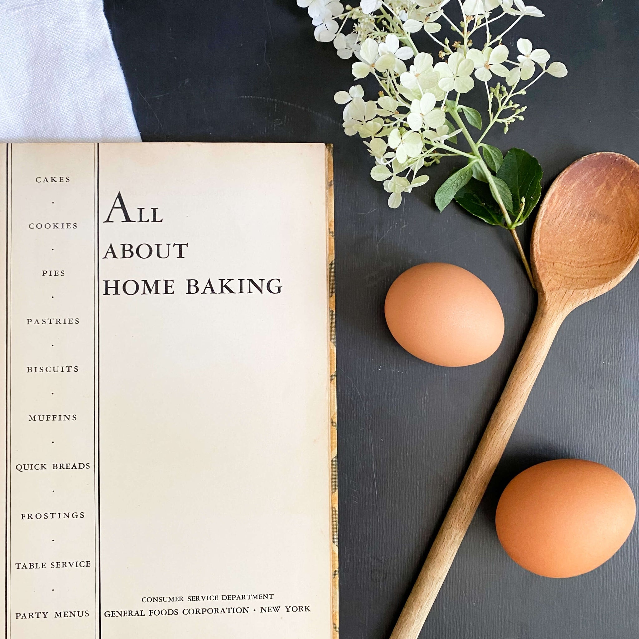 All About Home Baking by General Foods - 1939 Edition 4th Printing