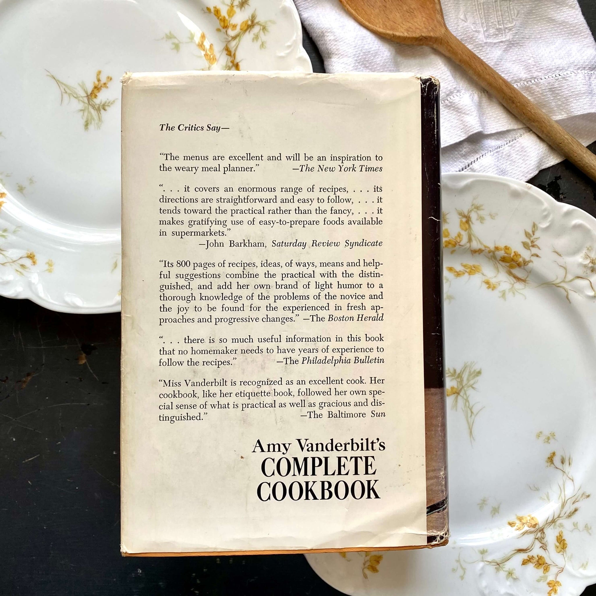 Amy Vanderbilt's Complete Cookbook - 1961 Book Club Edition – In The ...