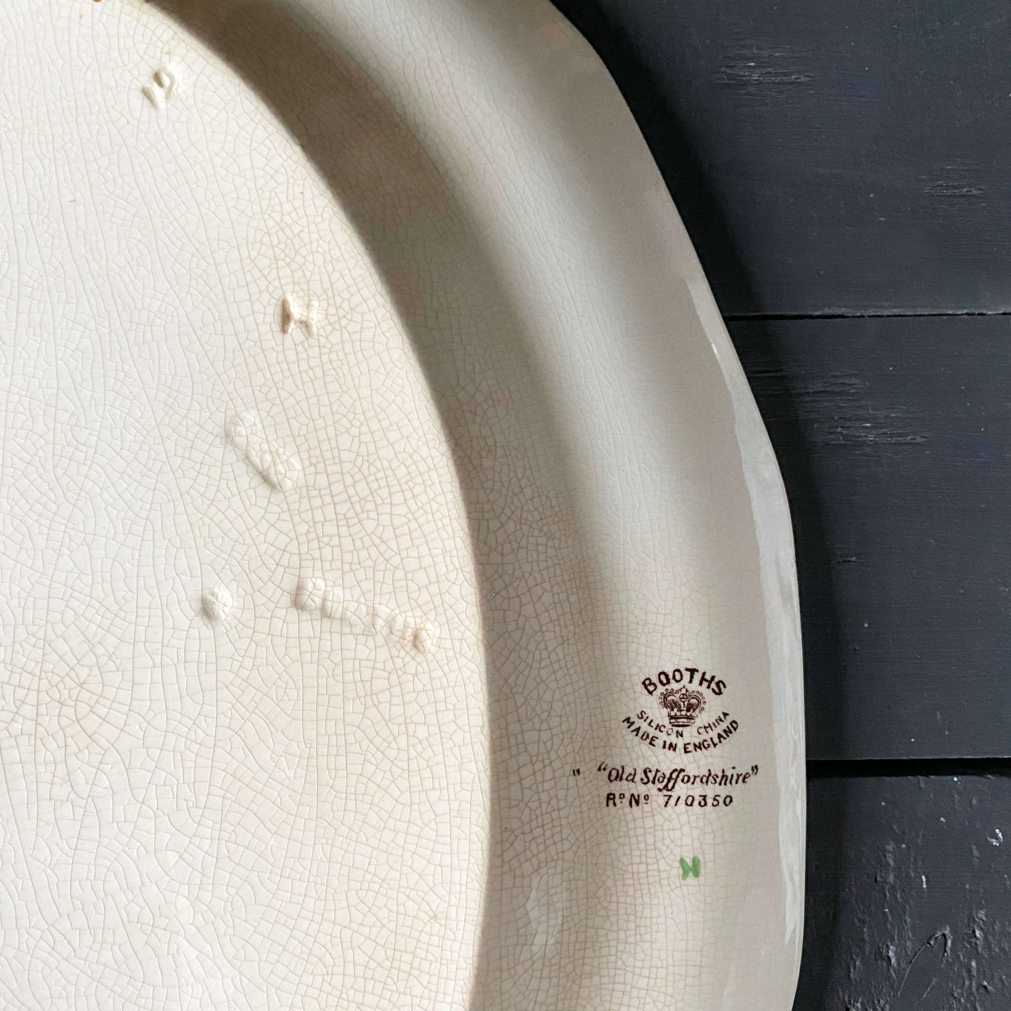 Antique Booths Old Staffordshire Platter circa 1920s