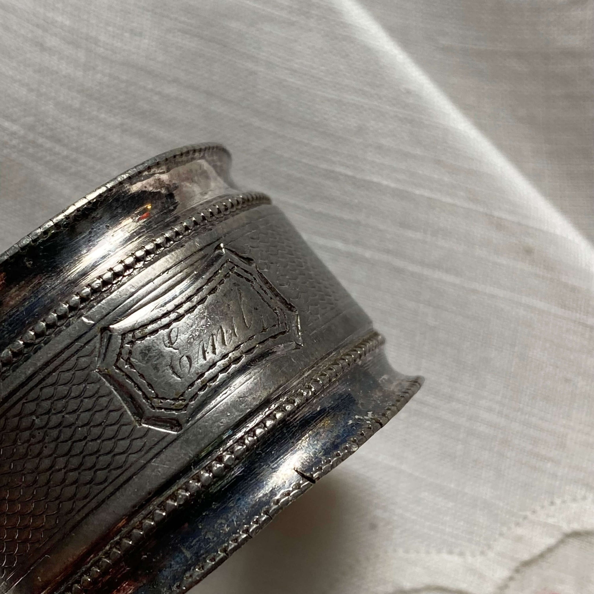 Mismatched Set of Vintage and Antique Napkin Rings - Set of Five