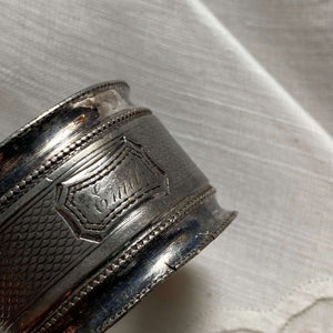 Mismatched Set of Vintage and Antique Napkin Rings - Set of Five