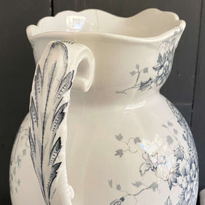 Antique J.H.W. & Sons Wash Pitcher Cannes Pattern circa 1892-1924