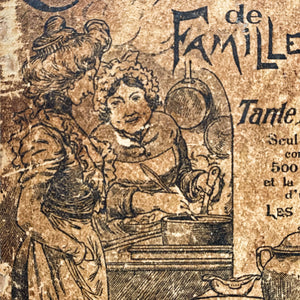 Antique French Cookbook - La Veritable Cuisine de Famille Par Tante Marie circa 1922