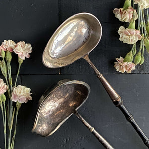 Antique 19th Century Punch Ladles from C.G. Hallberg Sweden and France - Sold Individually