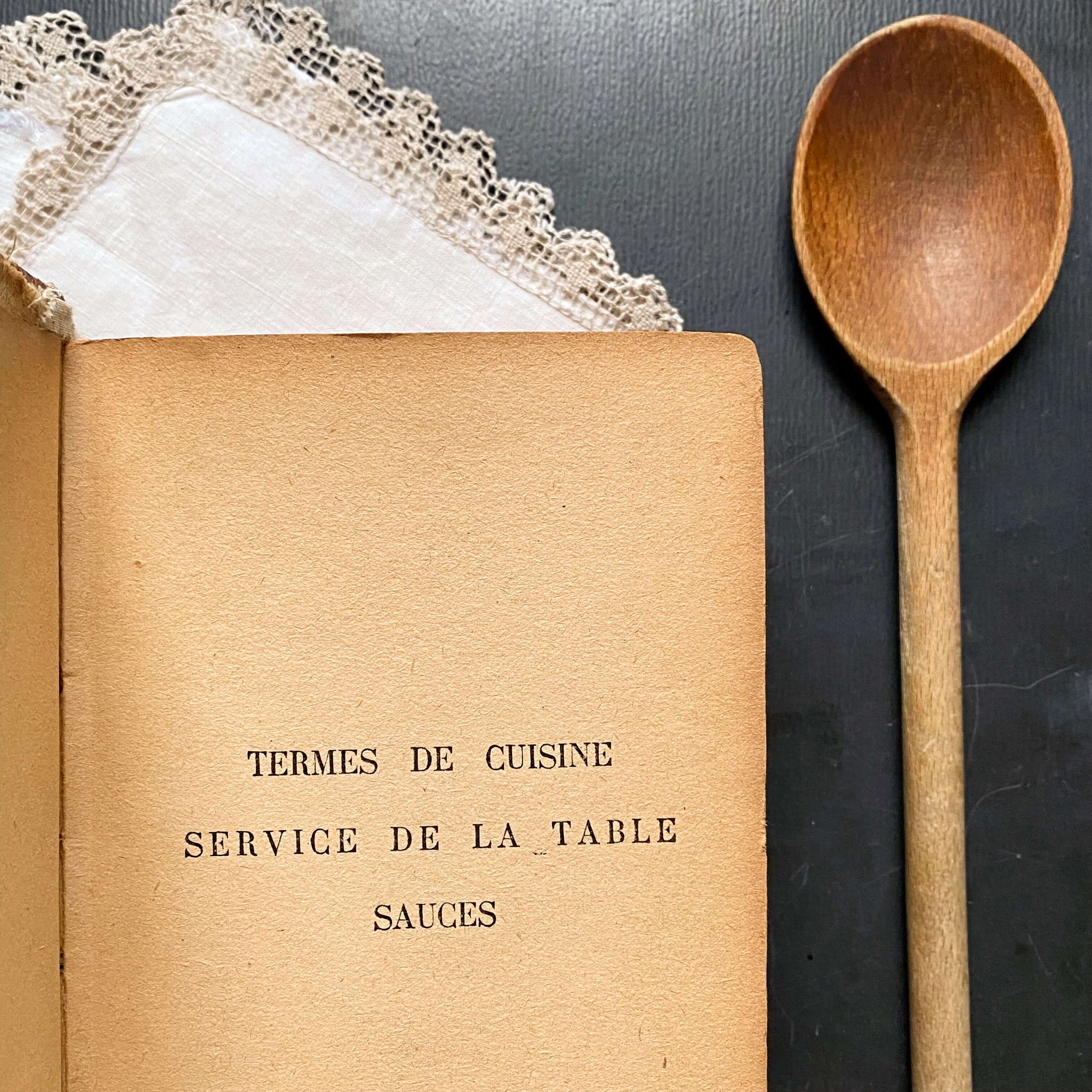 Antique French Cookbook - La Veritable Cuisine de Famille Par Tante Marie circa 1922