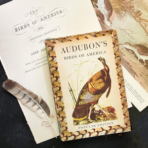Vintage 1950s Audubon's Birds of America Book - Popular Edition - 1950 First Printing
