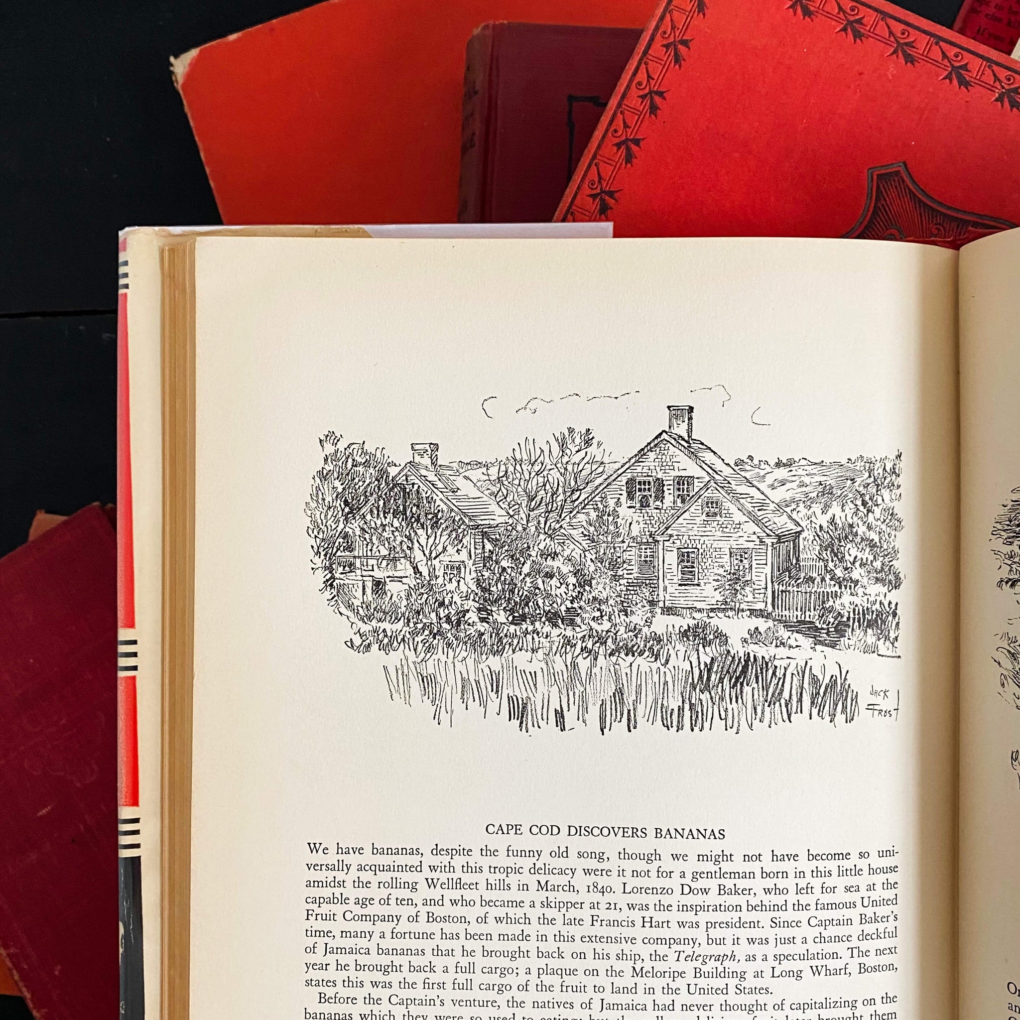 A Cape Cod Sketch Book by Jack Frost - 1939 First Edition