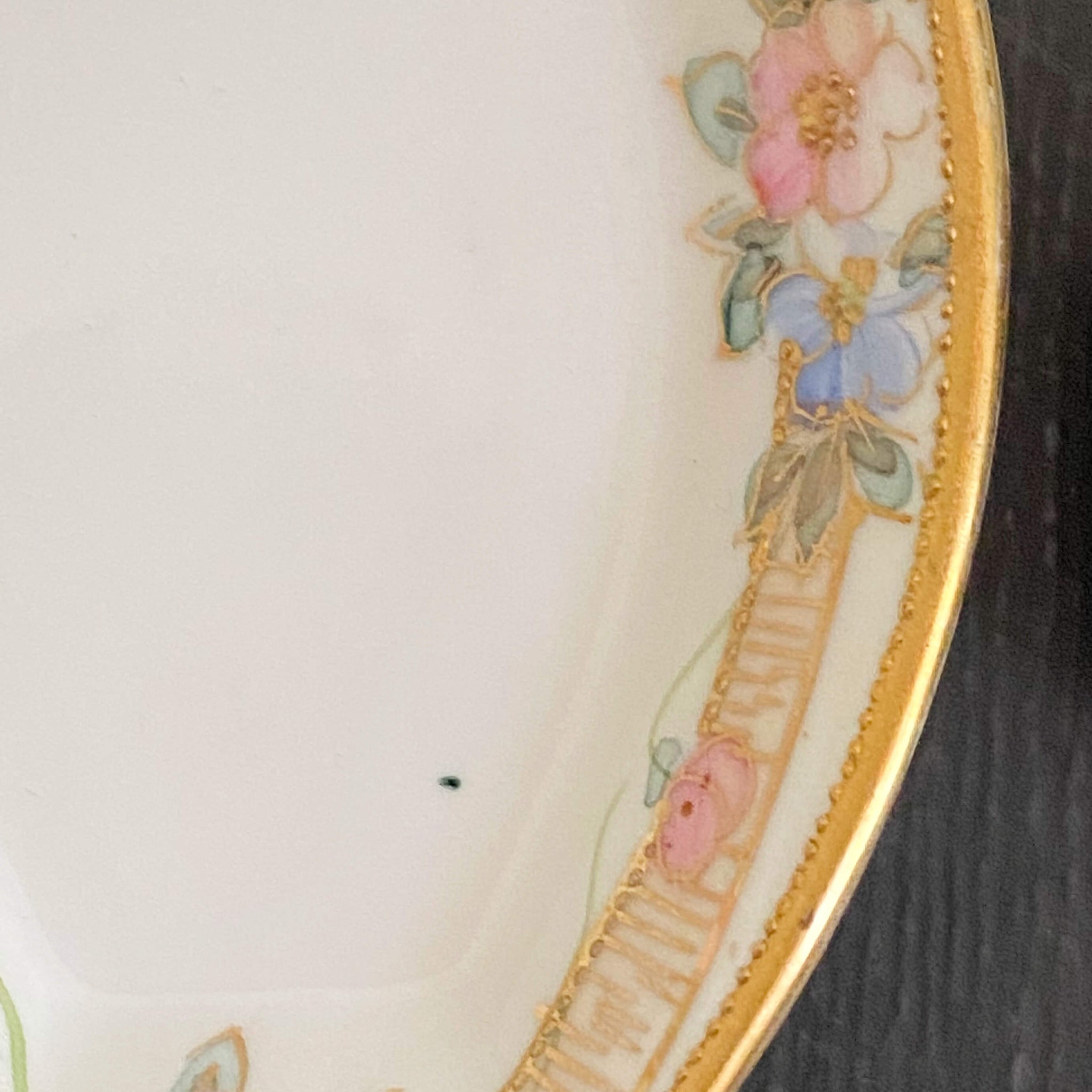 Antique Noritake Porcelain Salt Cellars circa 1911-1921 - Set of Six