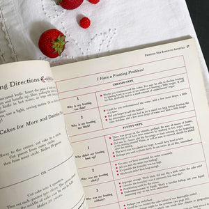 Betty Crocker's Cake and Frosting Mix Cookbook - 1966 First Edition Second Printing