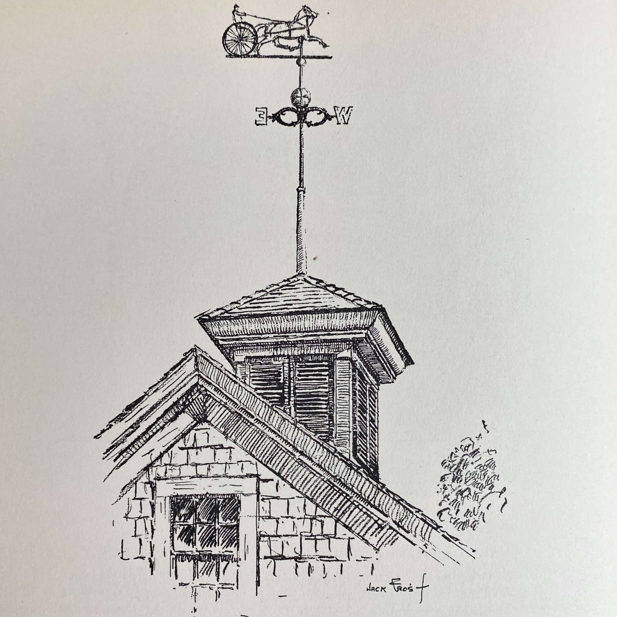 A Cape Cod Sketch Book by Jack Frost - 1939 First Edition