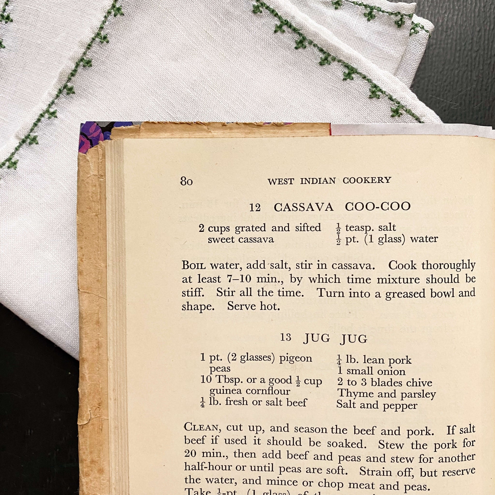 West Indian Cookery by E. Phyllis Clark - 1955 Edition