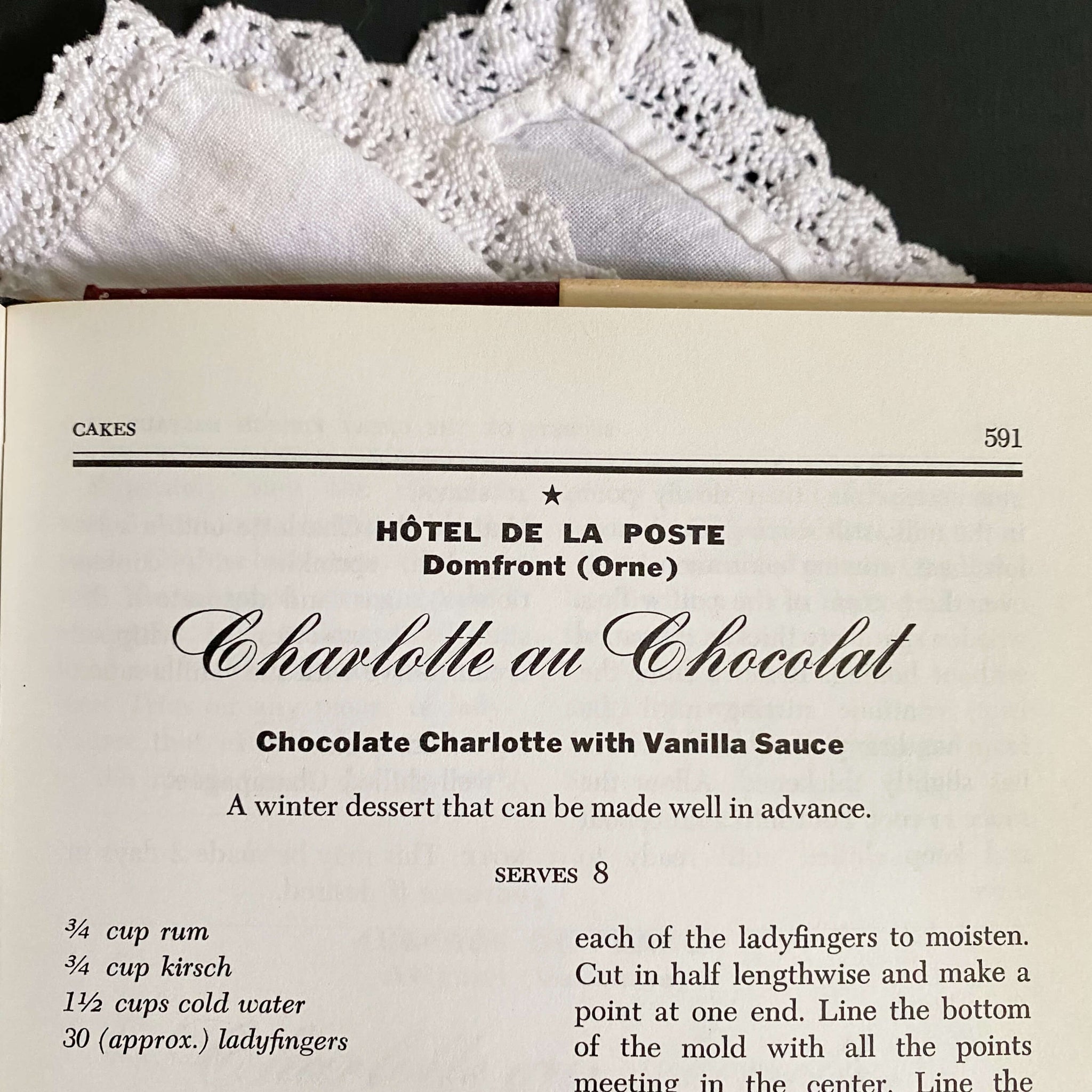Secrets of the Great French Restaurants by Louisette Bertholle - 1974 First American Edition