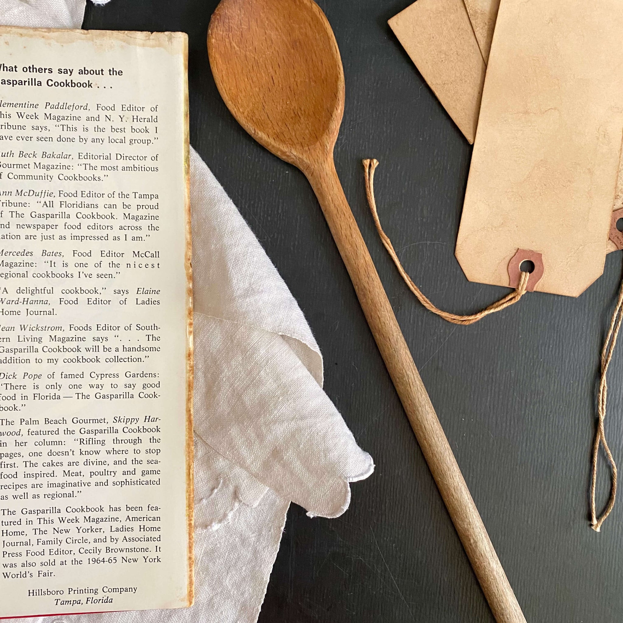 The Gasparilla Cookbook by the Junior League of Tampa - 1978 Edition, 13th Printing