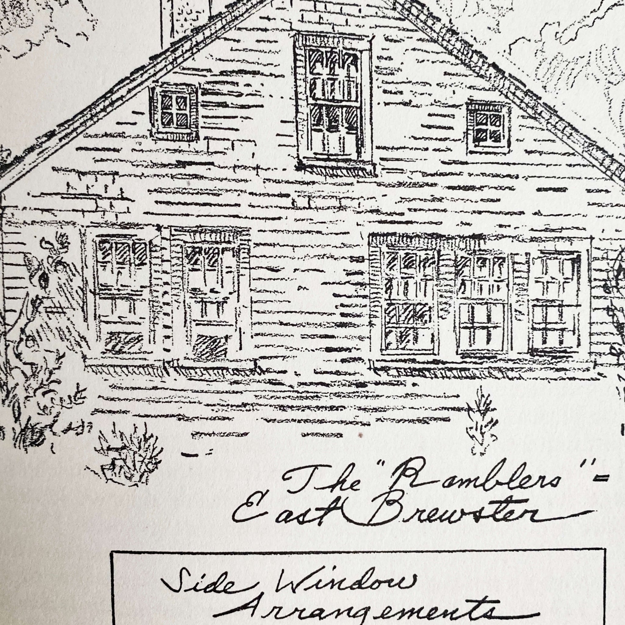 A Cape Cod Sketch Book by Jack Frost - 1939 First Edition