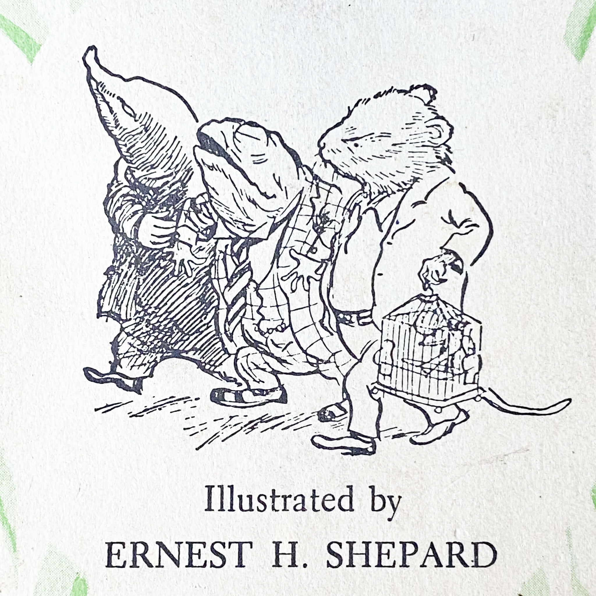 The Wind in the Willows by Kenneth Grahame Illustrated by Ernest Shepard - 1961 Edition Willow Leaf Library