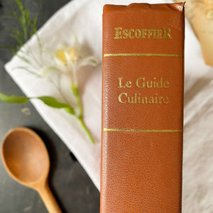 Le Guide Culinare by Auguste Escoffier Translated by H.L. Cracknell and R.J Kauffman circa 1980s