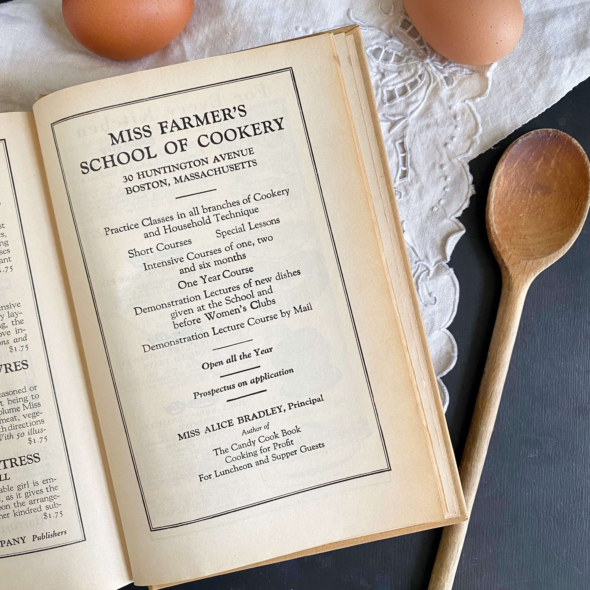 The Boston Cooking-School Cook Book by Fannie Merritt Farmer - 1929 Edition