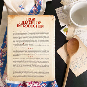 From Julia Child's Kitchen by Julia Child Signed 1978 Edition 4th printing