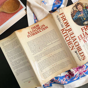From Julia Child's Kitchen by Julia Child Signed 1978 Edition 4th printing