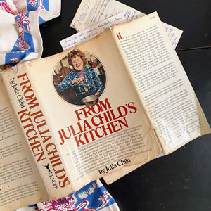 From Julia Child's Kitchen by Julia Child Signed 1978 Edition 4th printing
