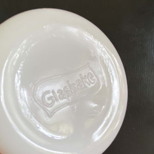 Vintage 1950s Glasbake Custard Cups - Set of Four