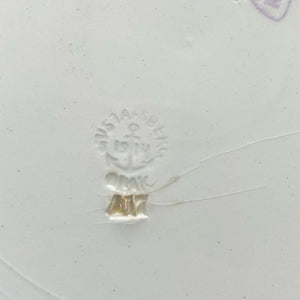 Antique Swedish Gustafsberg Opak Dinner Plate - Hawthorn/Hagtorn Pattern circa 1914-1940