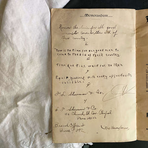 The Harvest Cook Book by the Ladies of the Grand Army of the Republic, New Haven CT circa 1890s-1908 - Rare Victorian Recipe Pamphlet