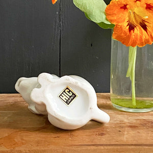 Vintage Porcelain Dog Creamer - HIC Japan