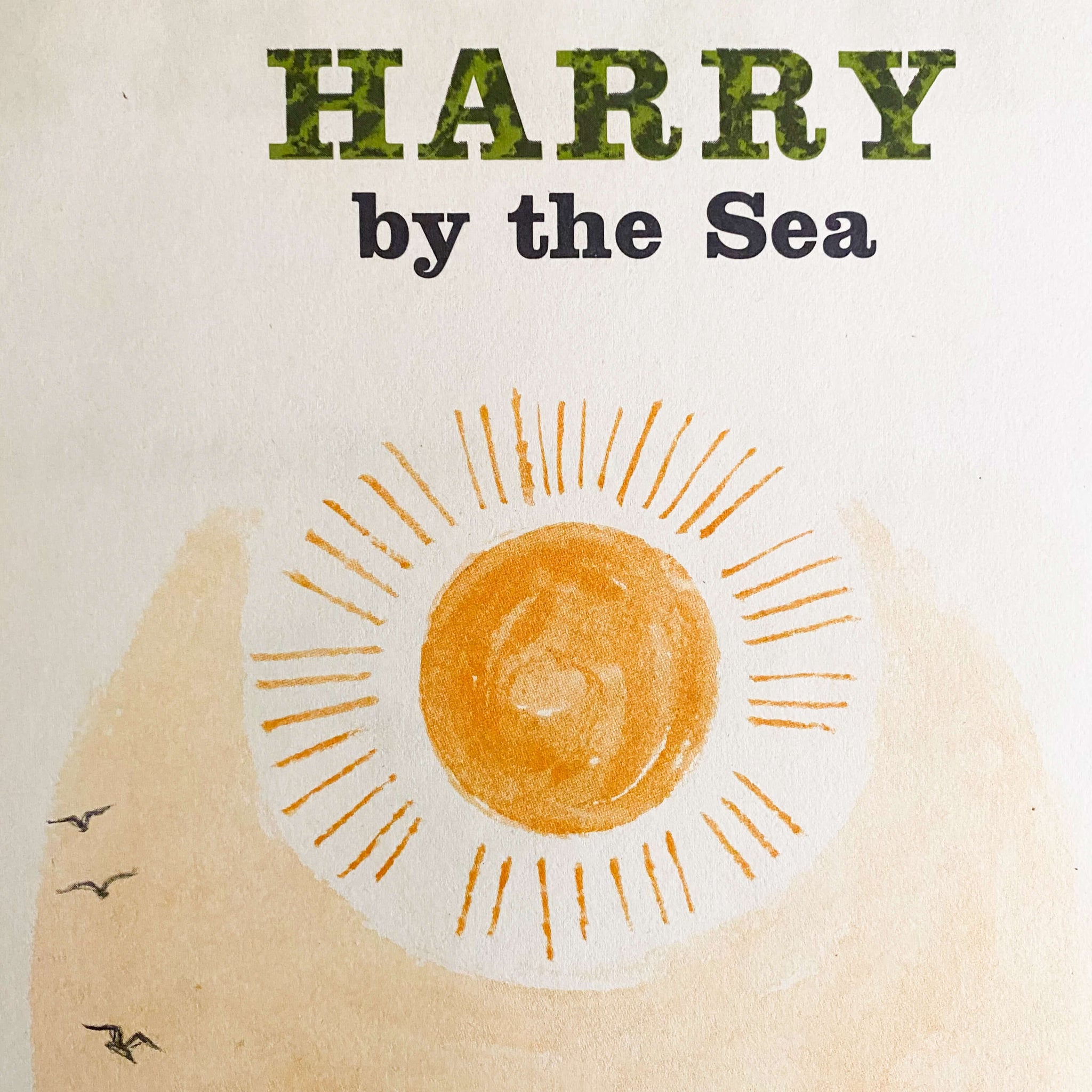 Harry by the Sea by Gene Zion - 1965 Weekly Reader Children's Book Club Edition