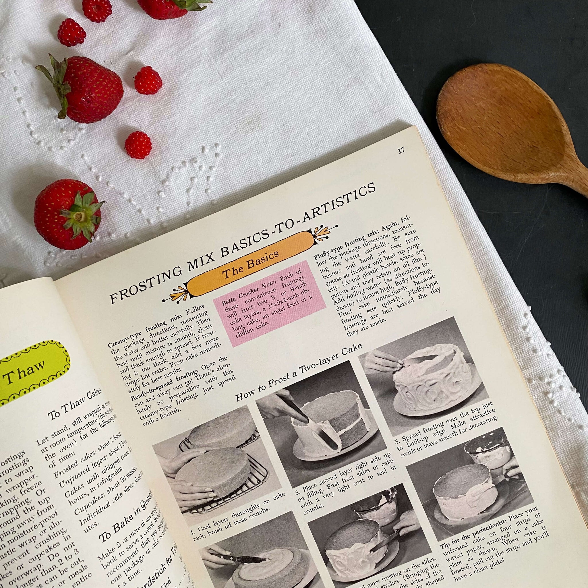 Betty Crocker's Cake and Frosting Mix Cookbook - 1966 First Edition Second Printing