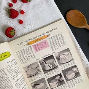 Betty Crocker's Cake and Frosting Mix Cookbook - 1966 First Edition Second Printing