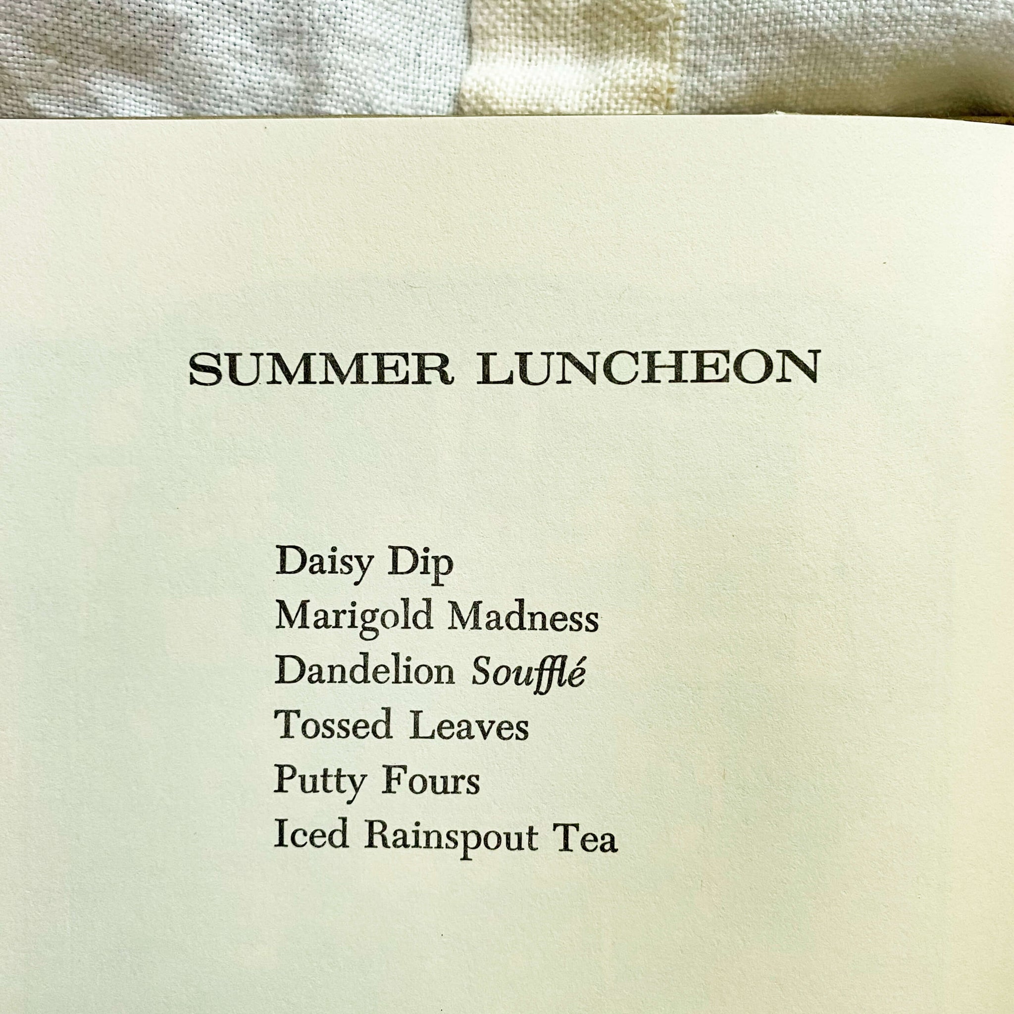 Mud Pies and Other Recipes by Marjorie Winslow - 1963 Edition