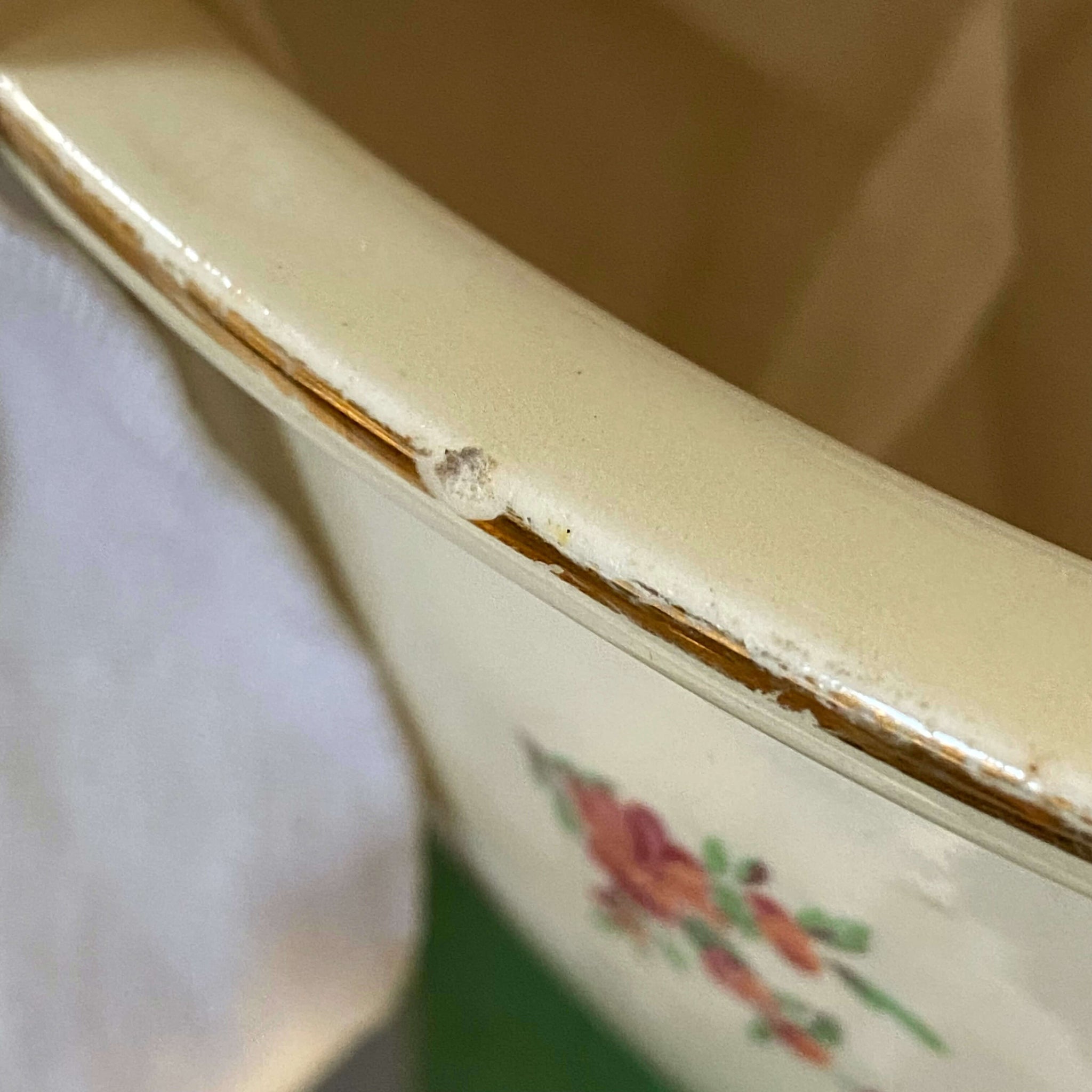 Vintage 1940s Homer Laughlin Kitchen Kraft Mixing Bowls - Priscilla Pattern - Set of Three