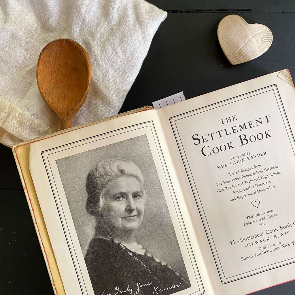 The Settlement Cook Book - 1951 Edition - Mrs. Simon Kander - Jewish Immigrant Heritage Cookbook