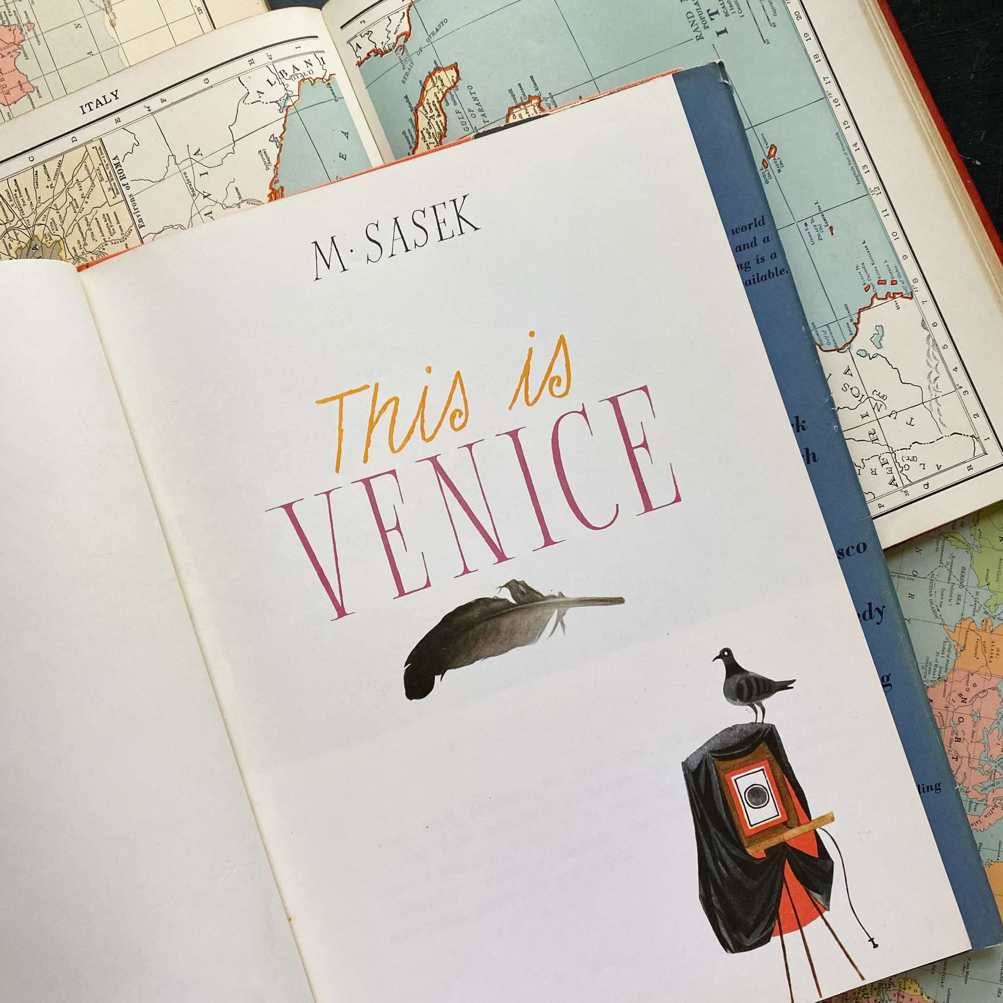 This is Venice by Miroslav Sasek - 1966 Edition by Macmillan Printed in italy