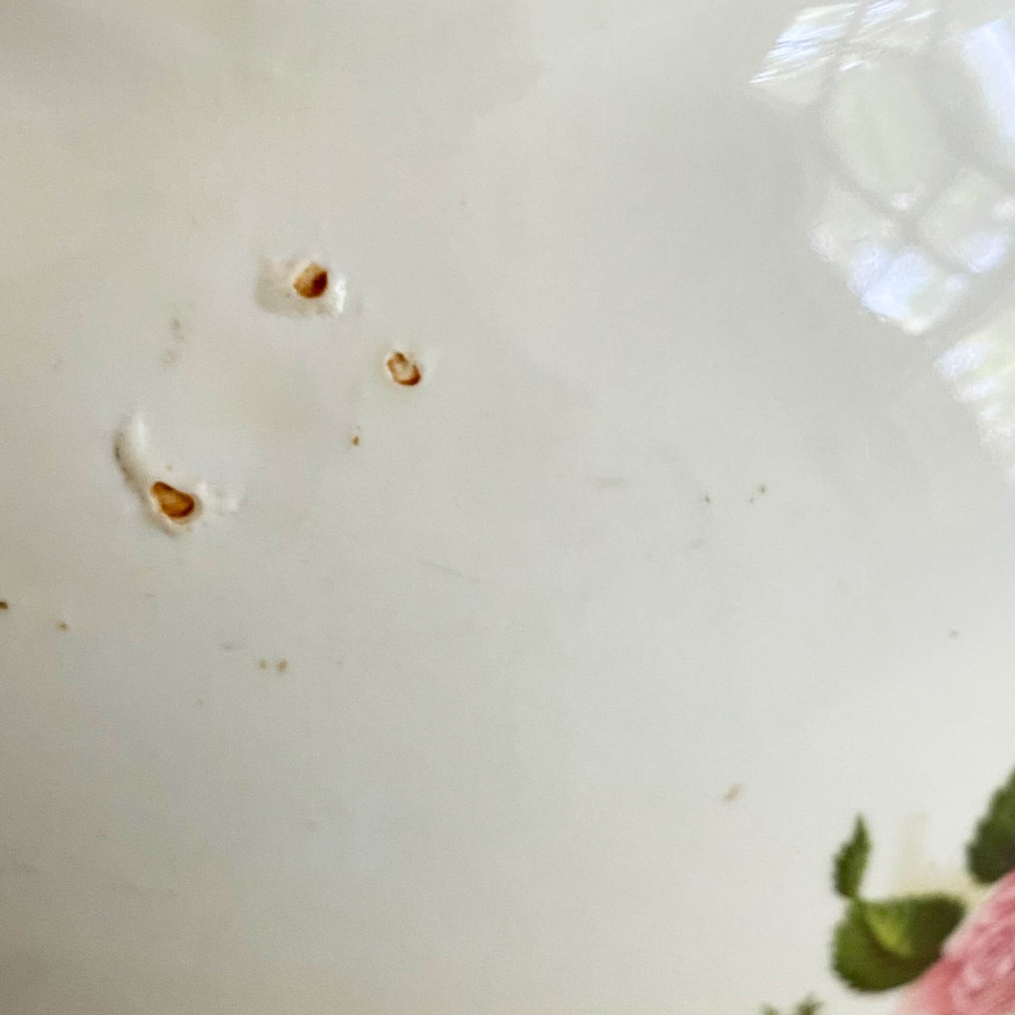 Vintage 1950s Universal Ballerina Moss Rose Mixing Bowl - 3 quart 6 oz Size