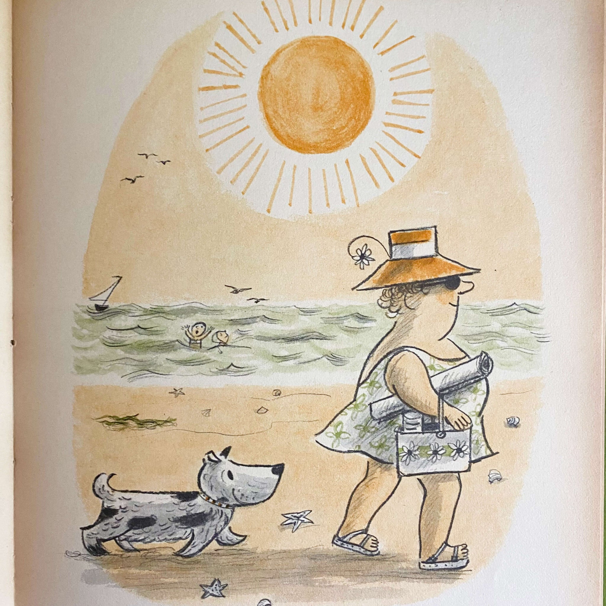 Harry by the Sea by Gene Zion - 1965 Weekly Reader Children's Book Club Edition