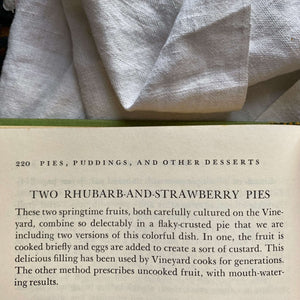 The Martha's Vineyard Cook Book by Louise Tate King and Jean Stewart Wexler - 1971 Edition